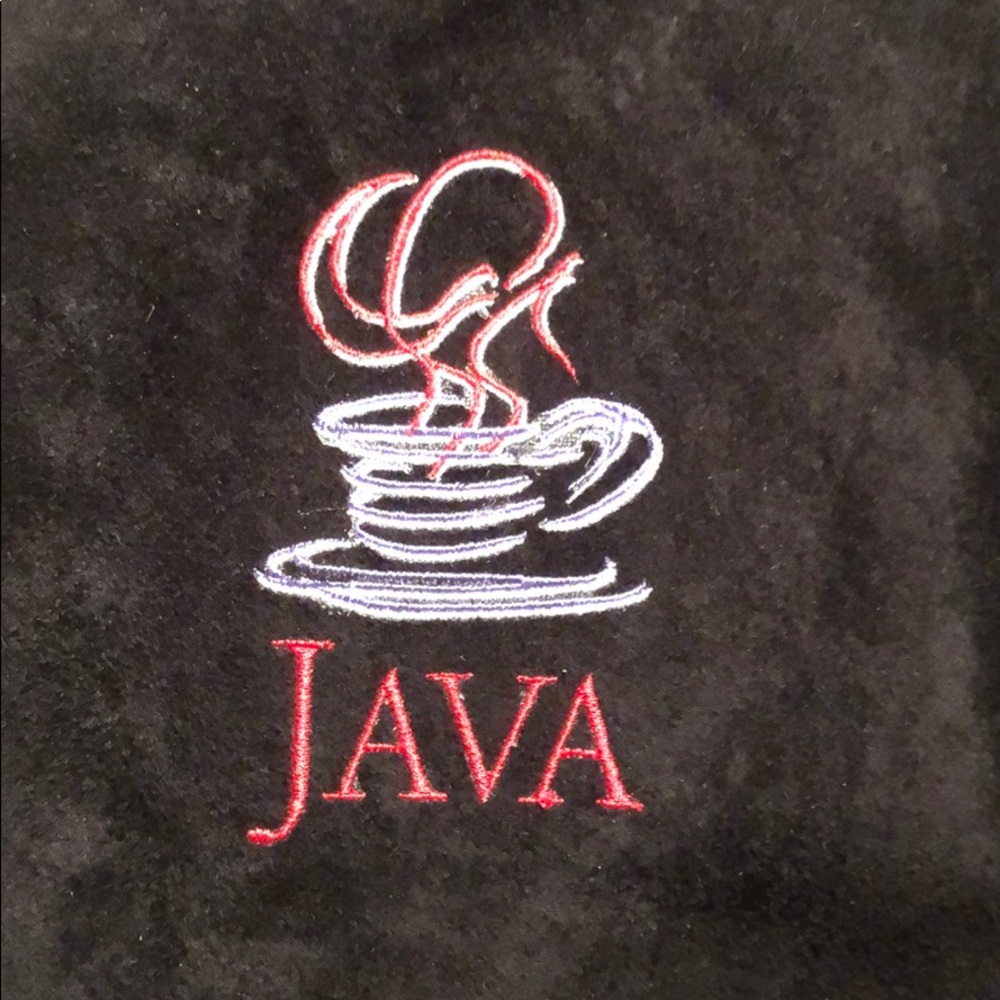 vintage 90s suede JAVA/SUN jacket - Picture 4 of 11